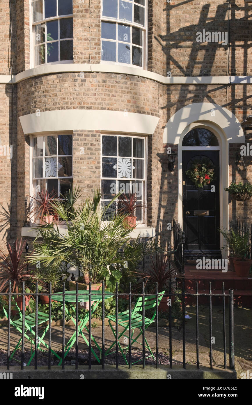 Blick auf den Vale Square, Ramsgate. In Anlehnung an die typischen Londoner georgischen Plätze. Stockfoto