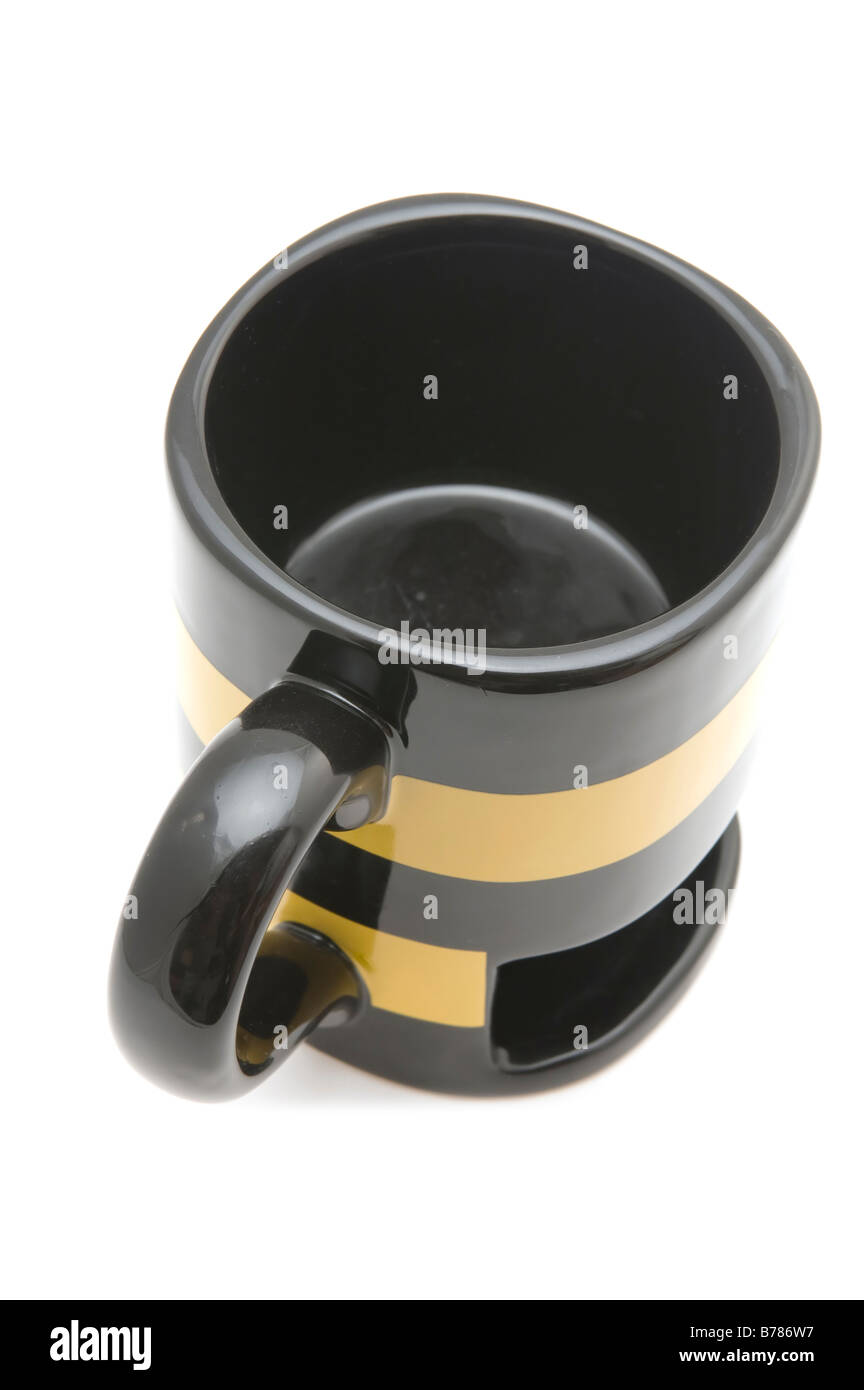 Objekt auf weiße Küche Utensil Teetasse Stockfoto