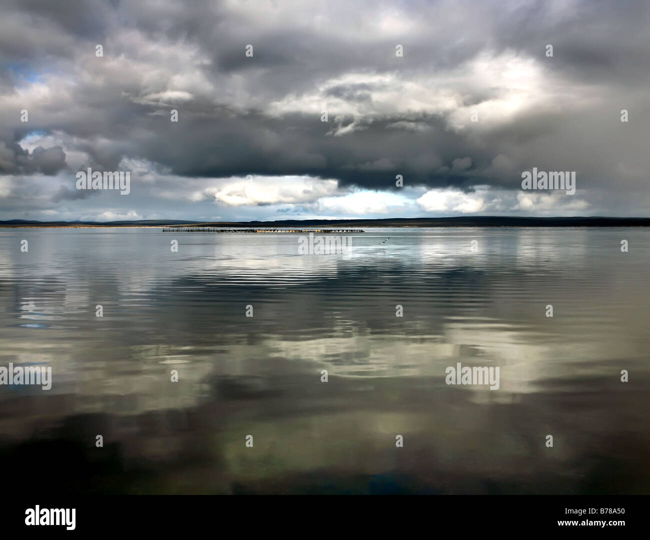 Port Lincoln Bay ordnungsgemäße Stockfoto