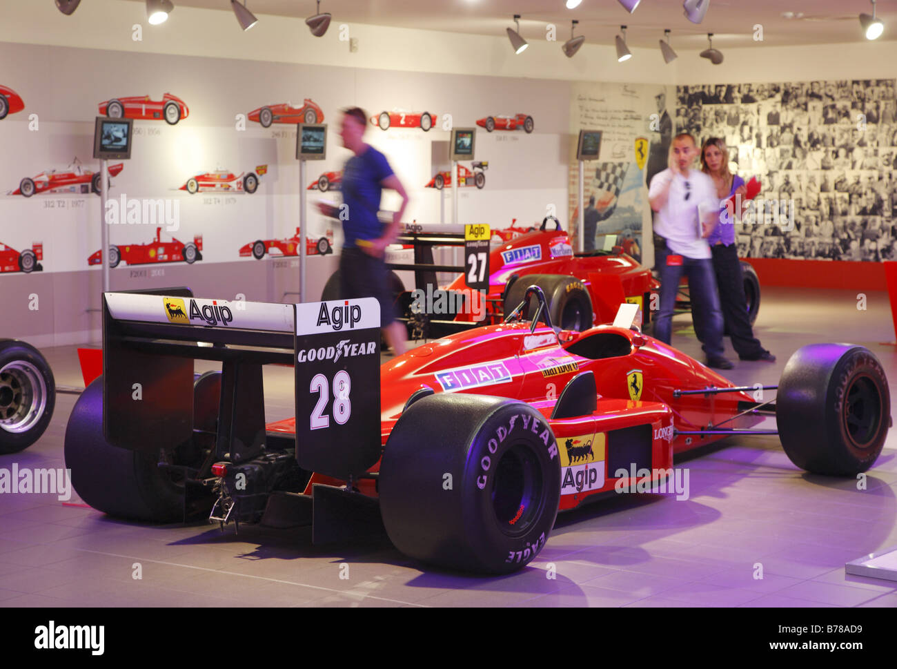 Ferrari Store in Maranello, Italien Stockfoto