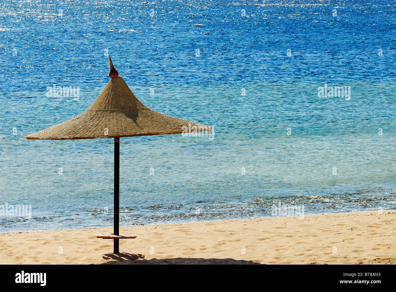 tropischen Szene mit türkisfarbenem Wasser in Sharm el Sheikh Ägypten Stockfoto