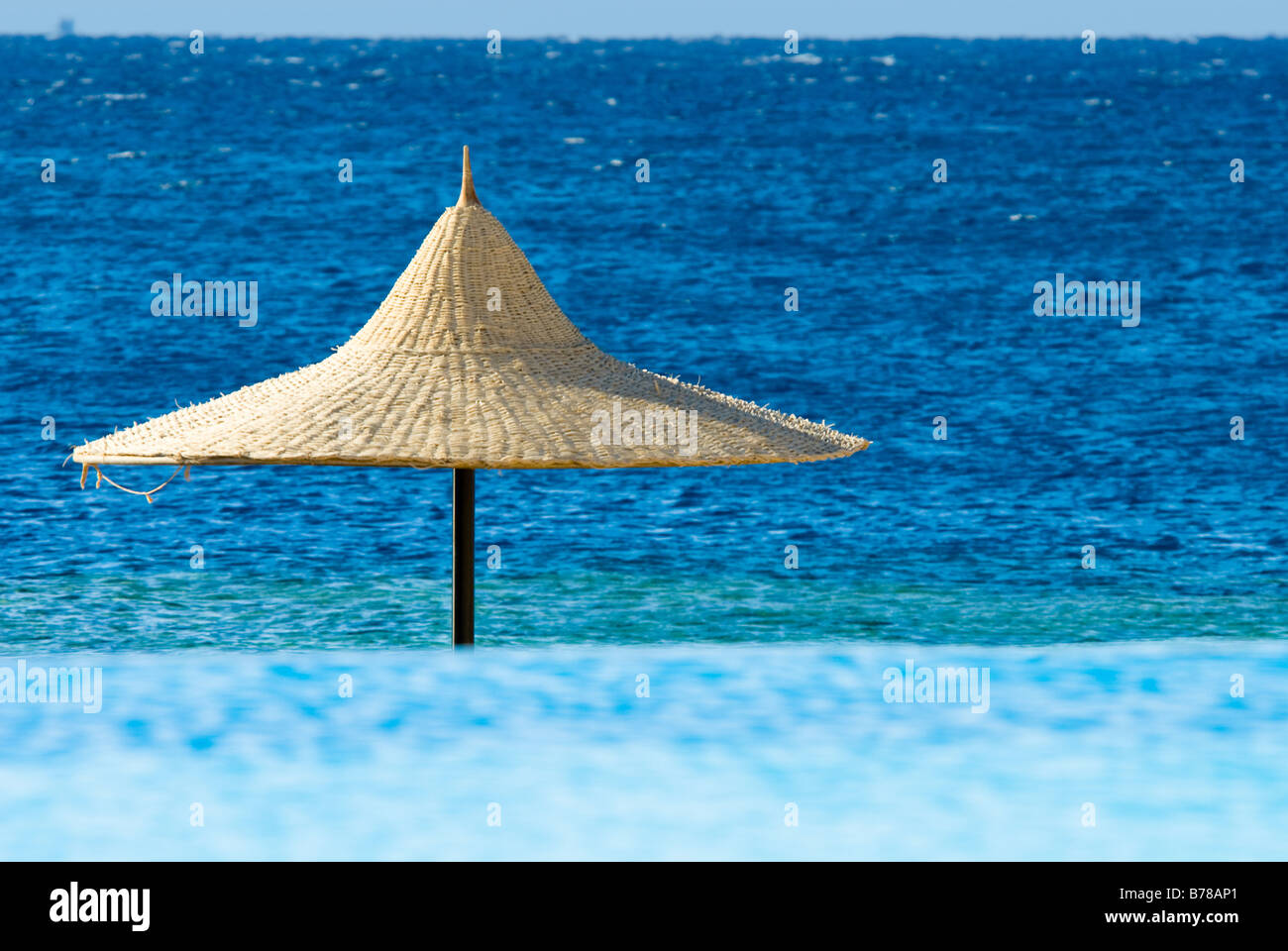 tropischen Szene mit türkisfarbenem Wasser in Sharm el Sheikh Ägypten Stockfoto