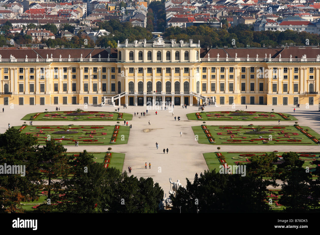 Schloss Schönbrunn, Wien, Österreich, Europa Stockfoto