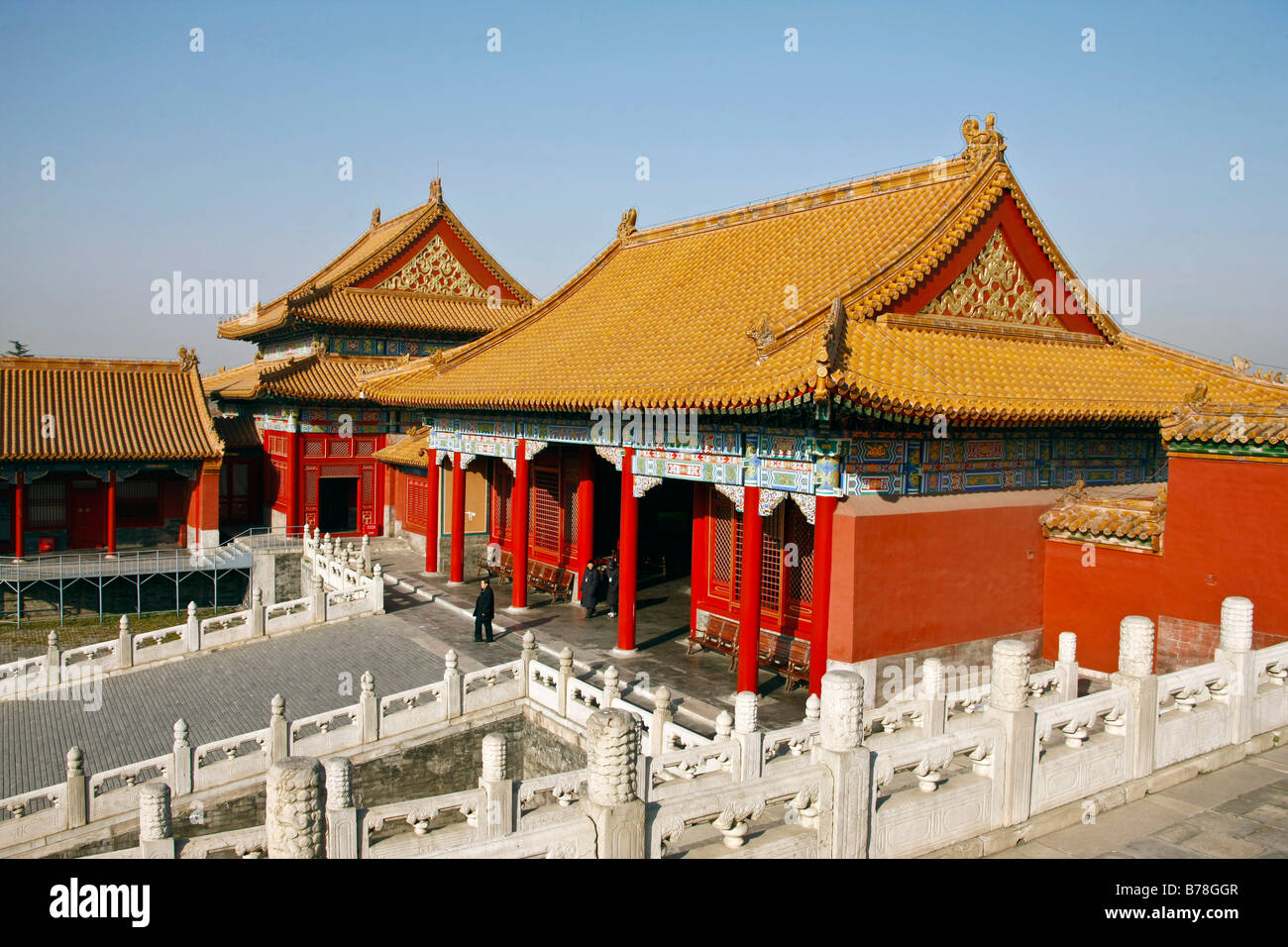 Die Verbotene Stadt, Peking, China, Asien Stockfoto