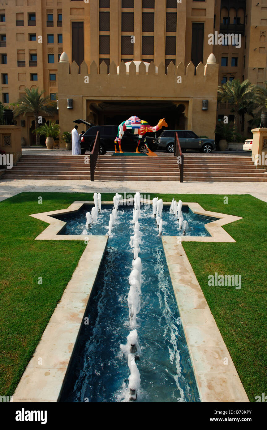 Madinat Jumeirah, Hotel-, Freizeit- und Business Centre, Dubai, Vereinigte Arabische Emirate, Naher Osten Stockfoto