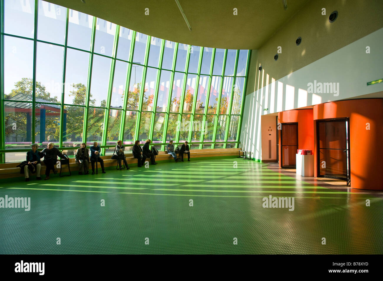 Eingangsbereich, Staatsgalerie, Stuttgart, Baden-Württemberg, Süddeutschland, Europa Stockfoto