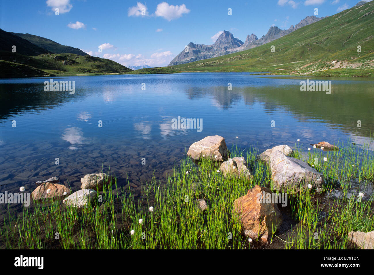 Scheidsee See, Verwall Alpen, Galtür, Nord-Tirol, Österreich, Europa Stockfoto