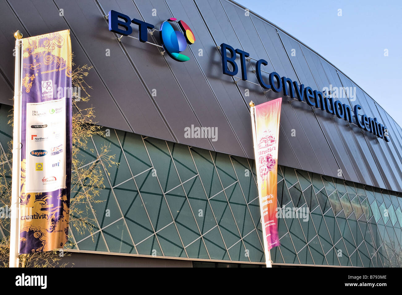 Neuen BT Convention Centre in Liverpool Stockfoto