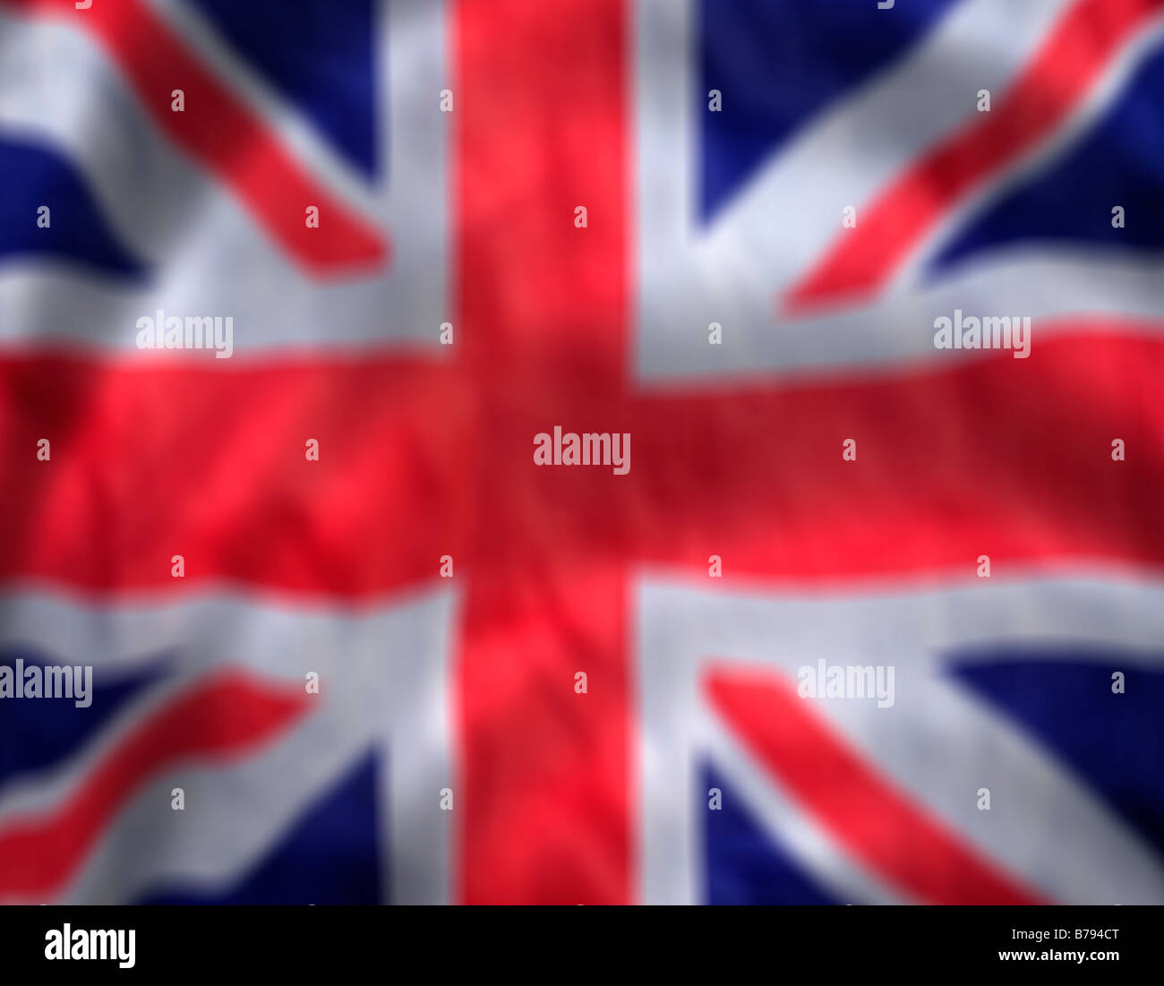 Union Jack-Flagge Stockfoto