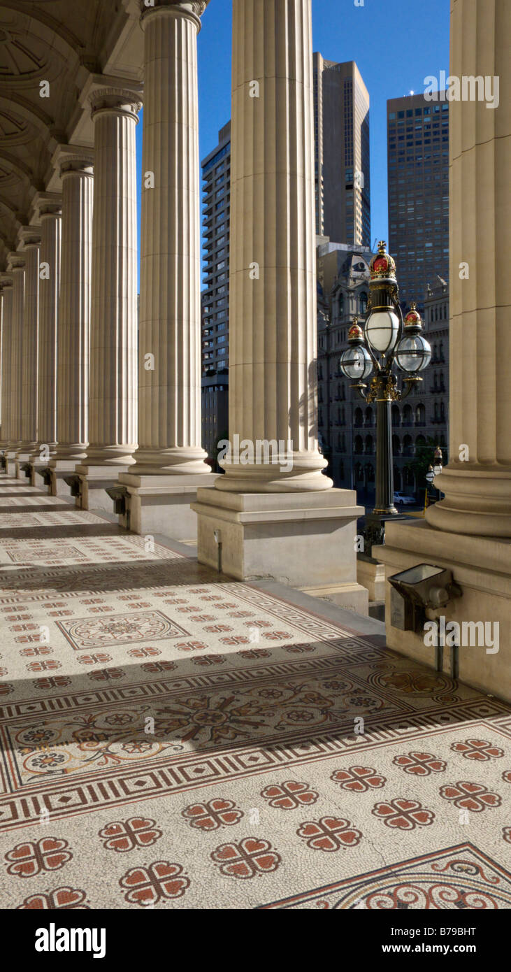 Parliament House, Melbourne, Australien Stockfoto