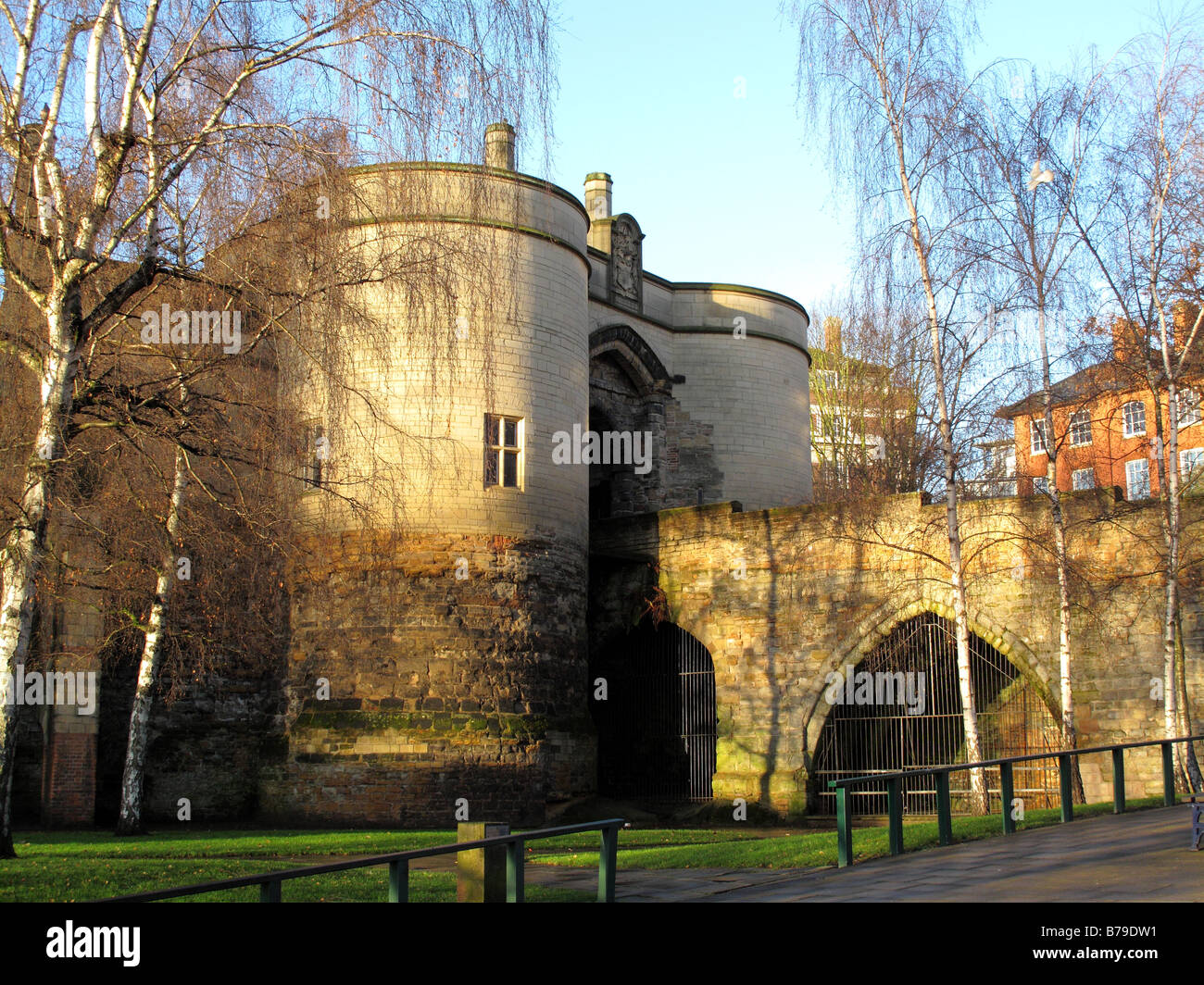 Nottingham Castle, Nottingham, England, Großbritannien Stockfoto