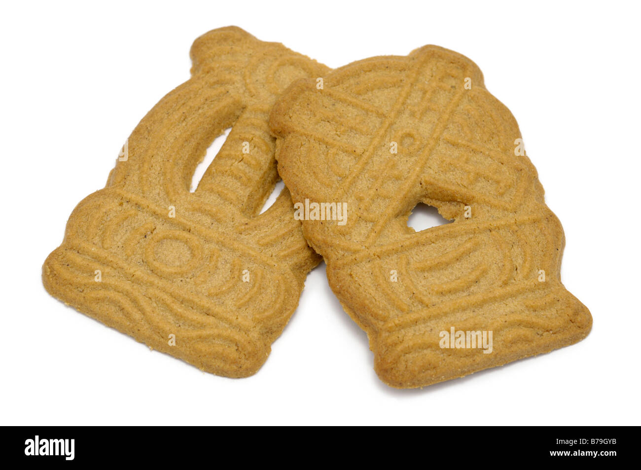 Spekulatius, Spekulatius, Spekulatius, (Spice Kekse/Cookies) Stockfoto