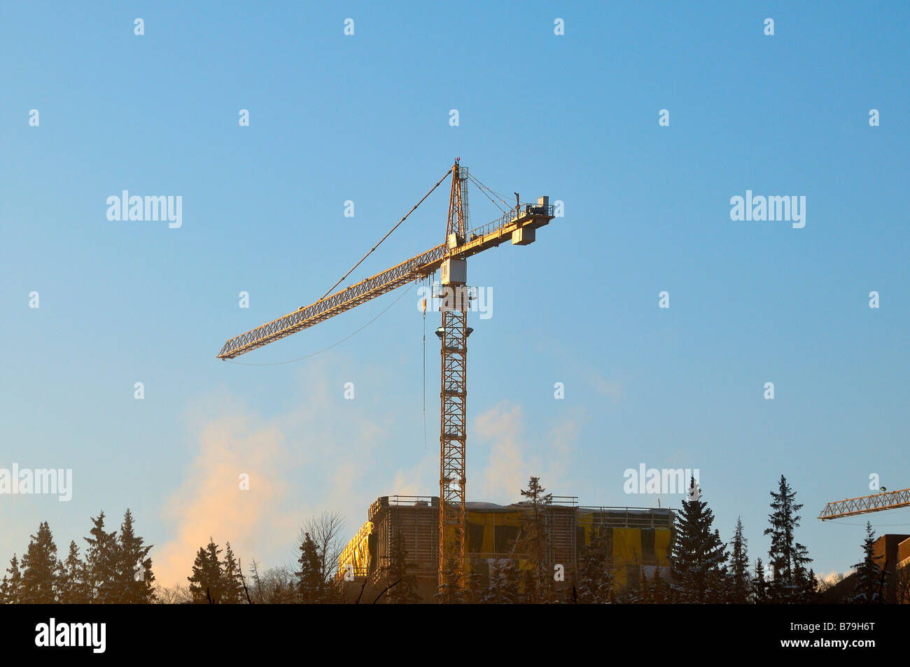 Turmdrehkran 0902 Stockfoto