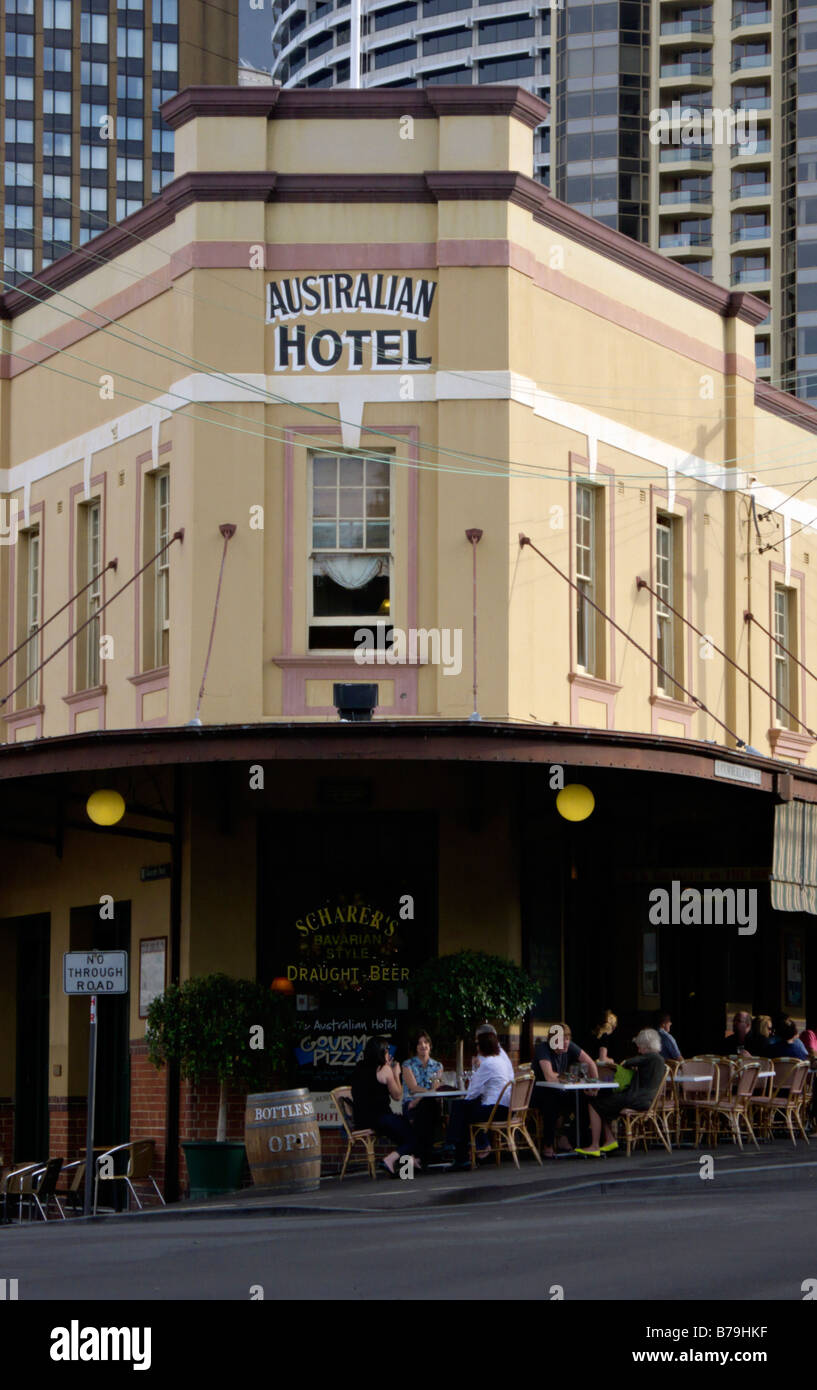 Australische Hotel, Sydney, Australien Stockfoto