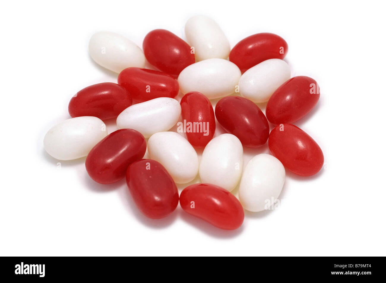 Valentinstag jellybeans Stockfoto