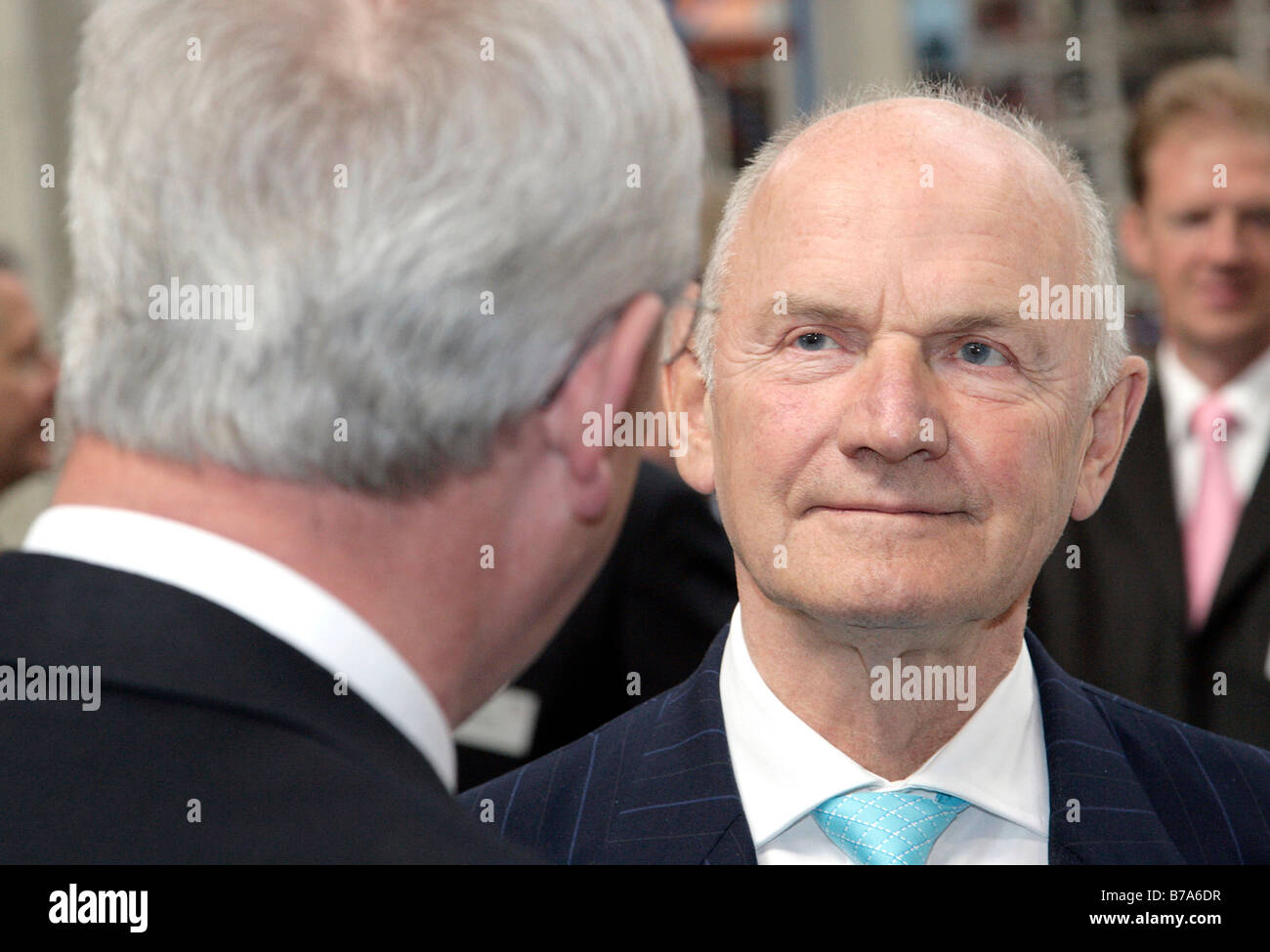 Ferdinand K. Piech, auf der rechten Seite, Vorsitzender des Aufsichtsrats der Volkswagen AG und Martin Winterkorn, Vorstandsvorsitzender Stockfoto