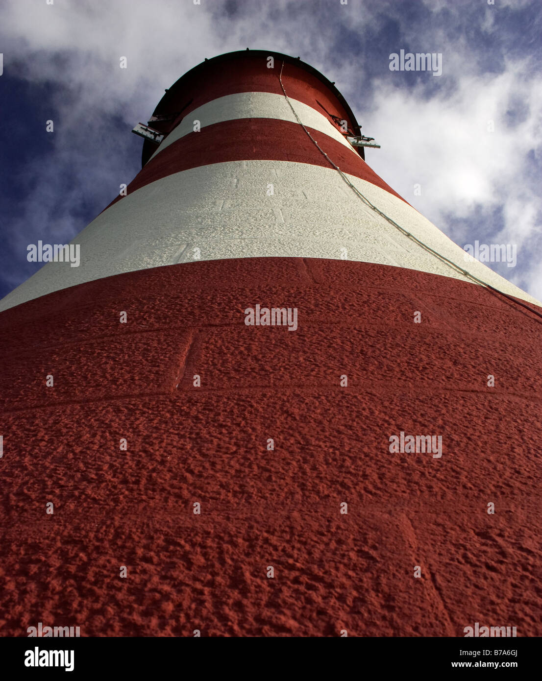 Die Smeaton Tower Leuchtturm auf Plymouth Hacke Stockfoto