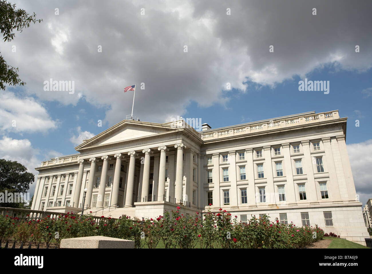 Us-Finanzministerium washington dc Stockfoto