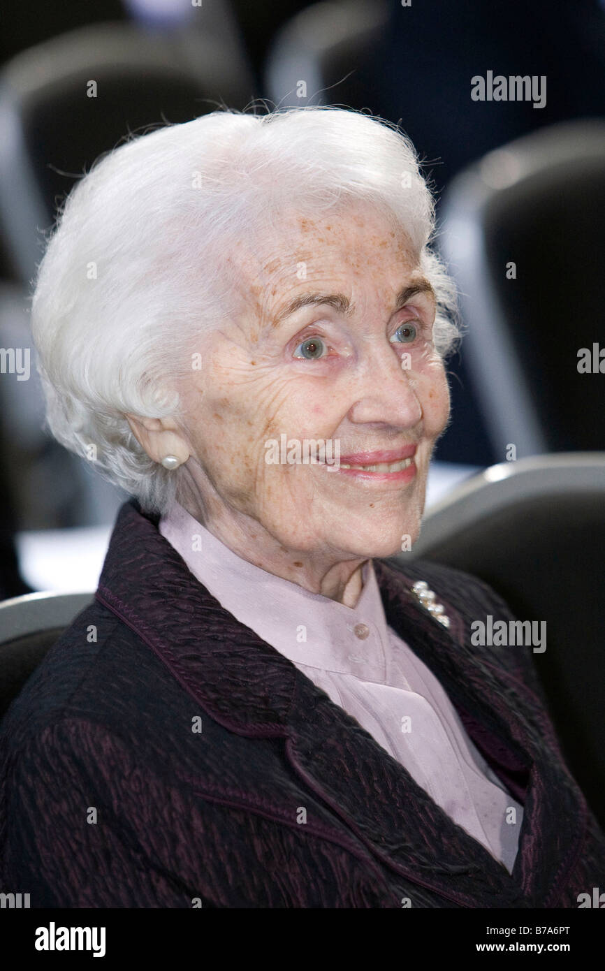 Hildegard Hamm-Brücher, FDP, freie demokratische Partei Deutschlands, in Passau, Deutschland, Europa Stockfoto