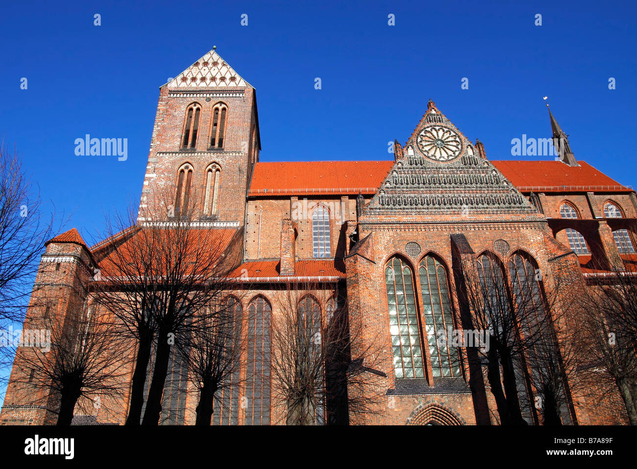 Kirche des Heiligen Nikolaus in der Altstadt von Wismar, UNESCO