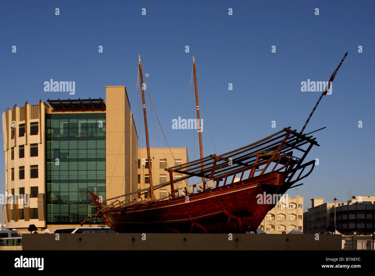 Dubai Museum, außen, Dubai, Vereinigte Arabische Emirate, Naher Osten Stockfoto