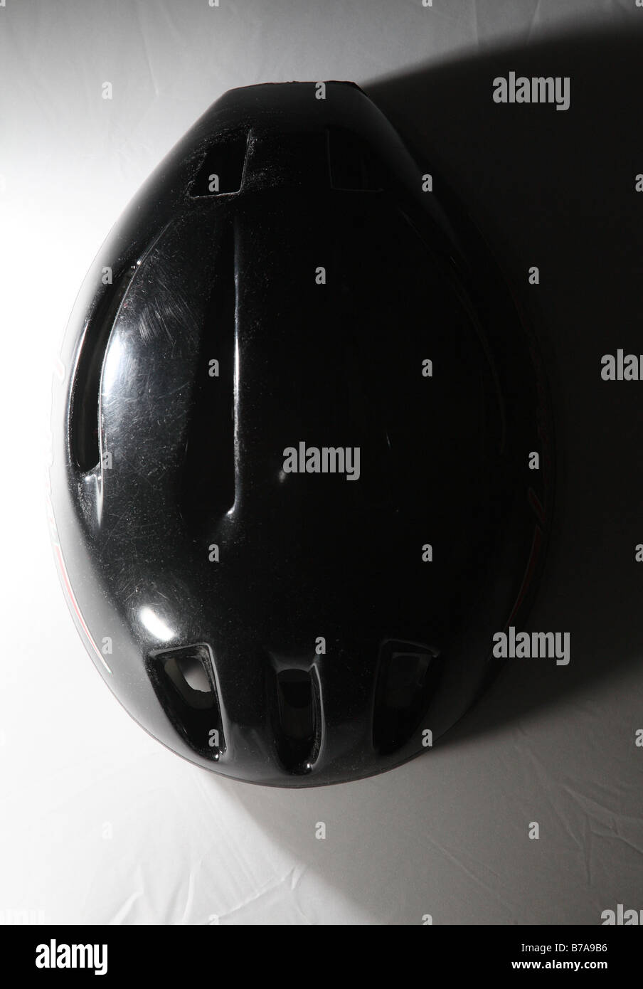 Fahrradhelm Stockfoto