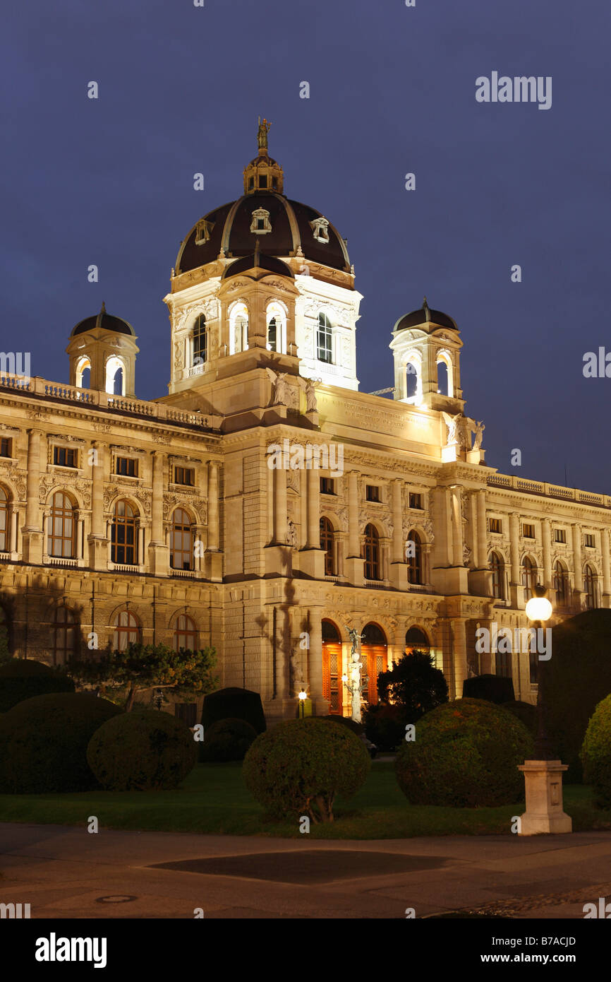 Kunsthistorisches Museum, Kunsthistorisches Museum Maria-Theresien-Platz, Wien, Österreich, Europa Stockfoto