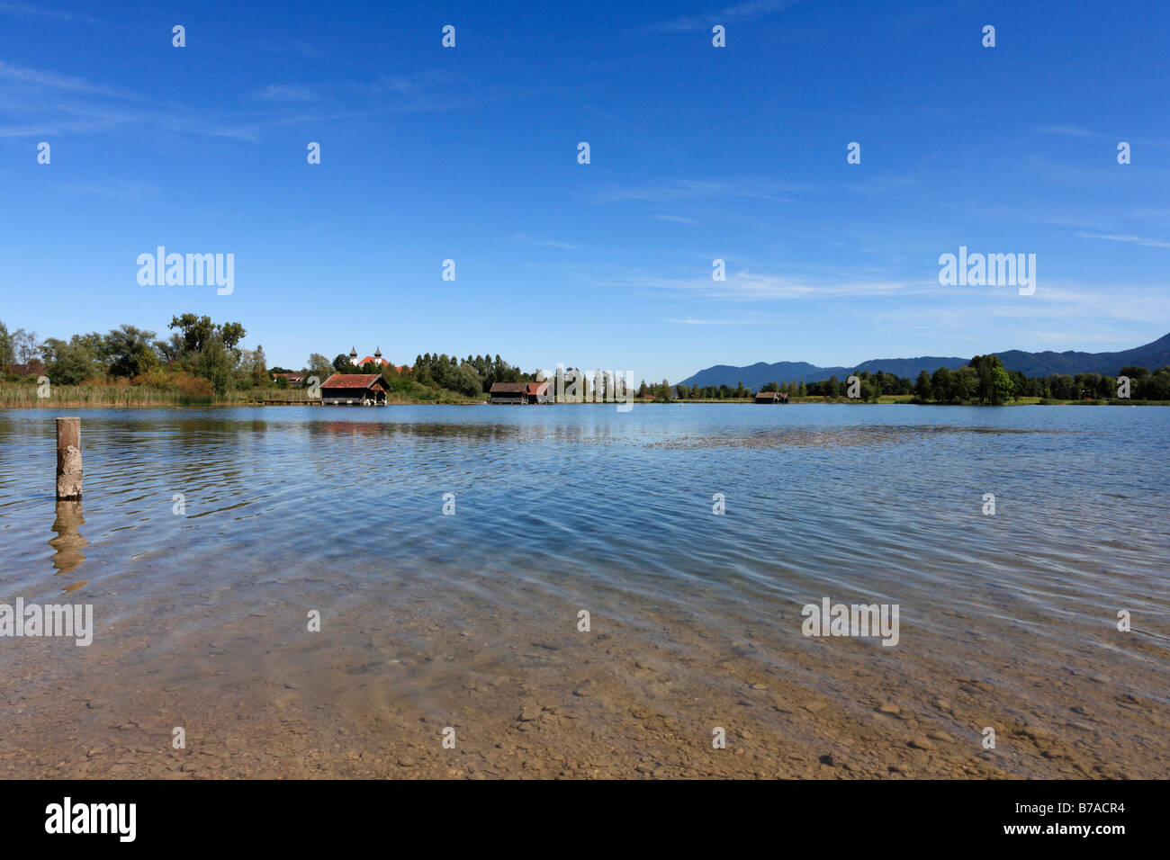 Kloster Schlehdorf am See Kochel, Upper Bavaria, Bayern, Deutschland, Europa Stockfoto