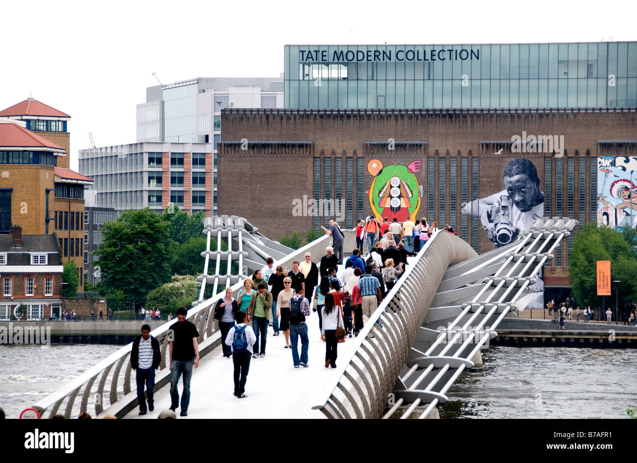 Sammlung Museum Tate Modern South Bank Themse London Stockfoto