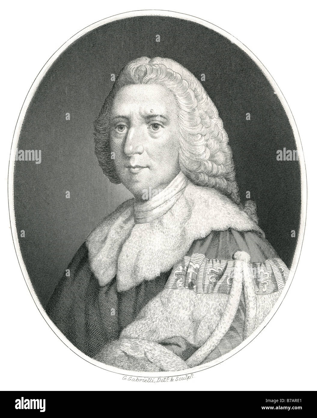 William Pitt, 1. Earl of Chatham PC (15. November 1708 – 11. Mai 1778) war eine britische Whig-Staatsmann, der seine größte fam erreicht Stockfoto