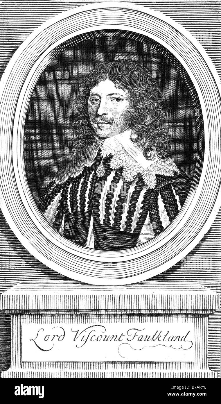 Lucius wurde entweder in 1609 und 1610 geboren als Sohn von Sir Henry Cary, danach 1. Viscount Falkland und seine Frau Elizabeth Ta Stockfoto