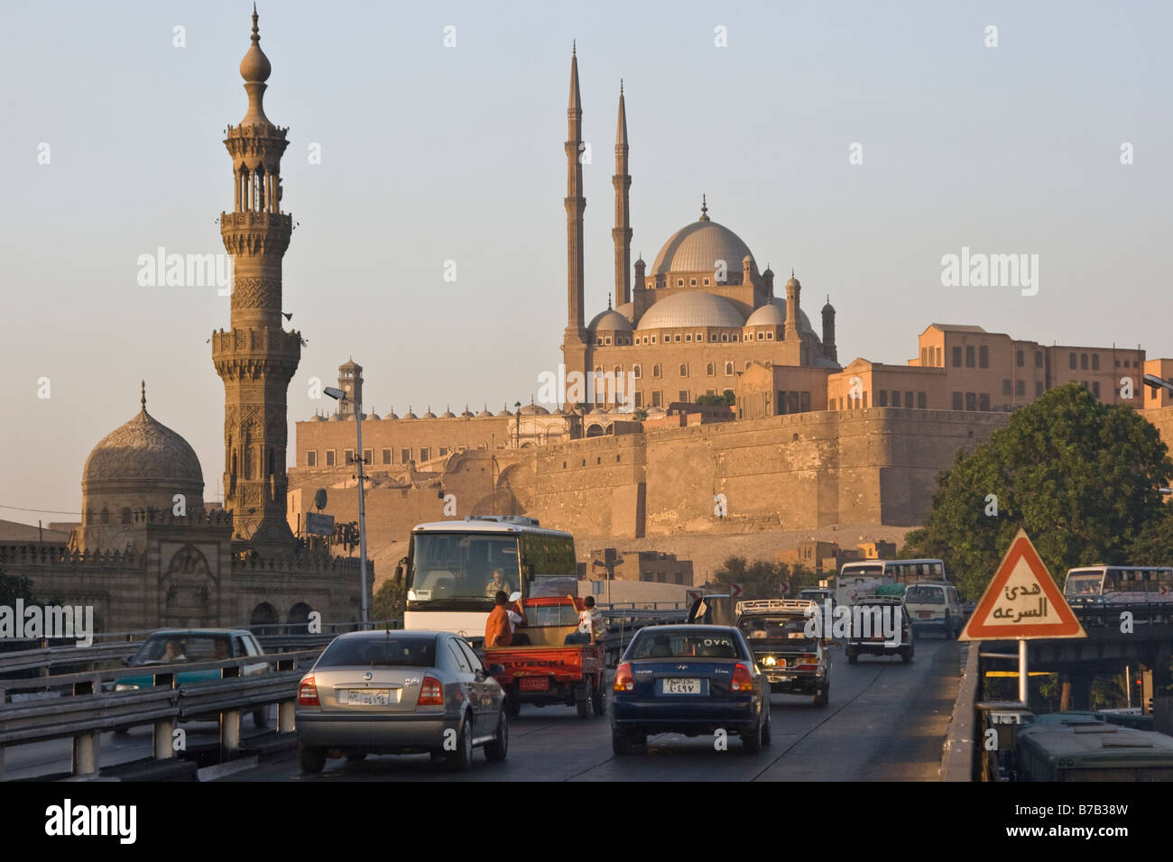 Mohammed Ali-Moschee in der Zitadelle in Kairo Ägypten Stockfoto