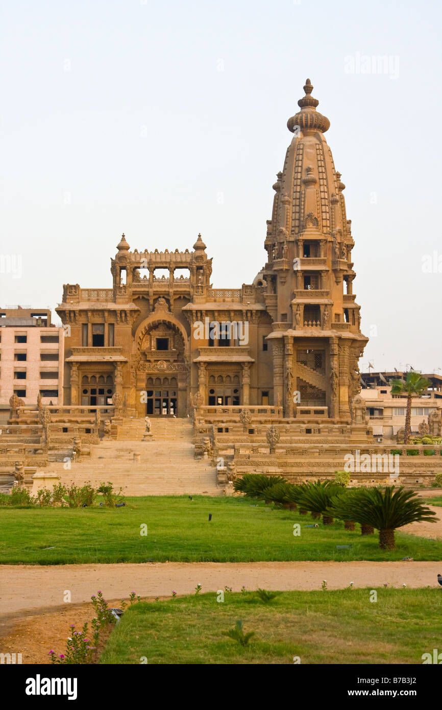 Qasr Al Baron oder Barons Palace in Heliopolis-Kairo-Ägypten Stockfoto