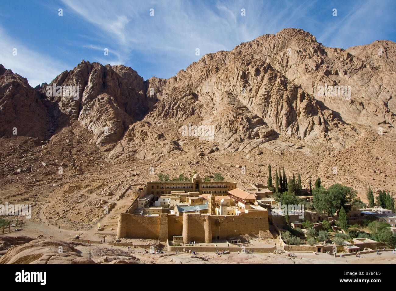 St. Katherine Kloster auf der Sinai-Halbinsel in Ägypten Stockfoto