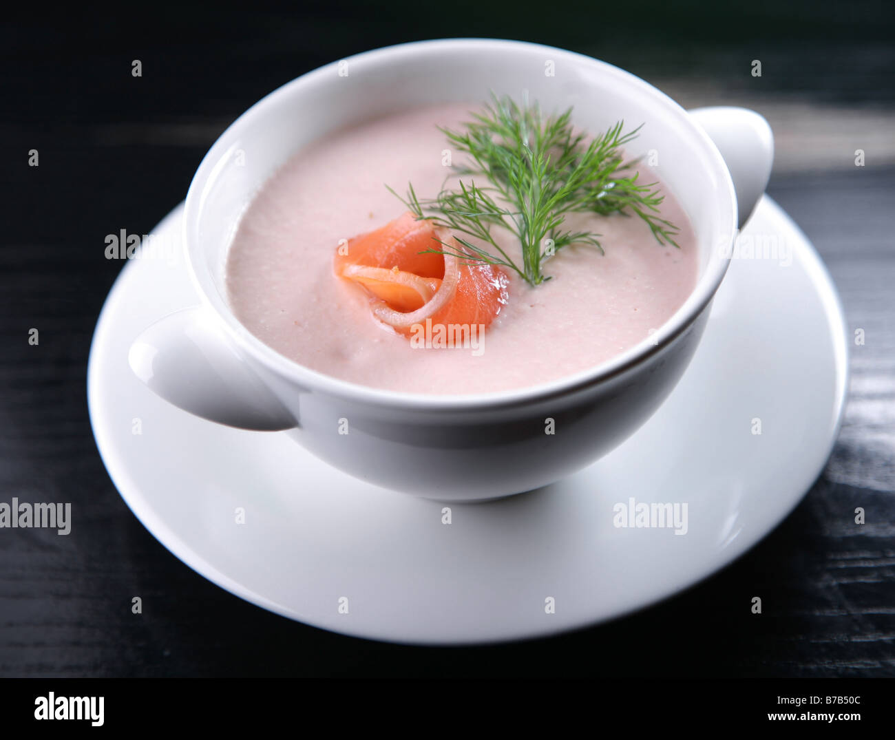 Meer-Suppe Stockfoto