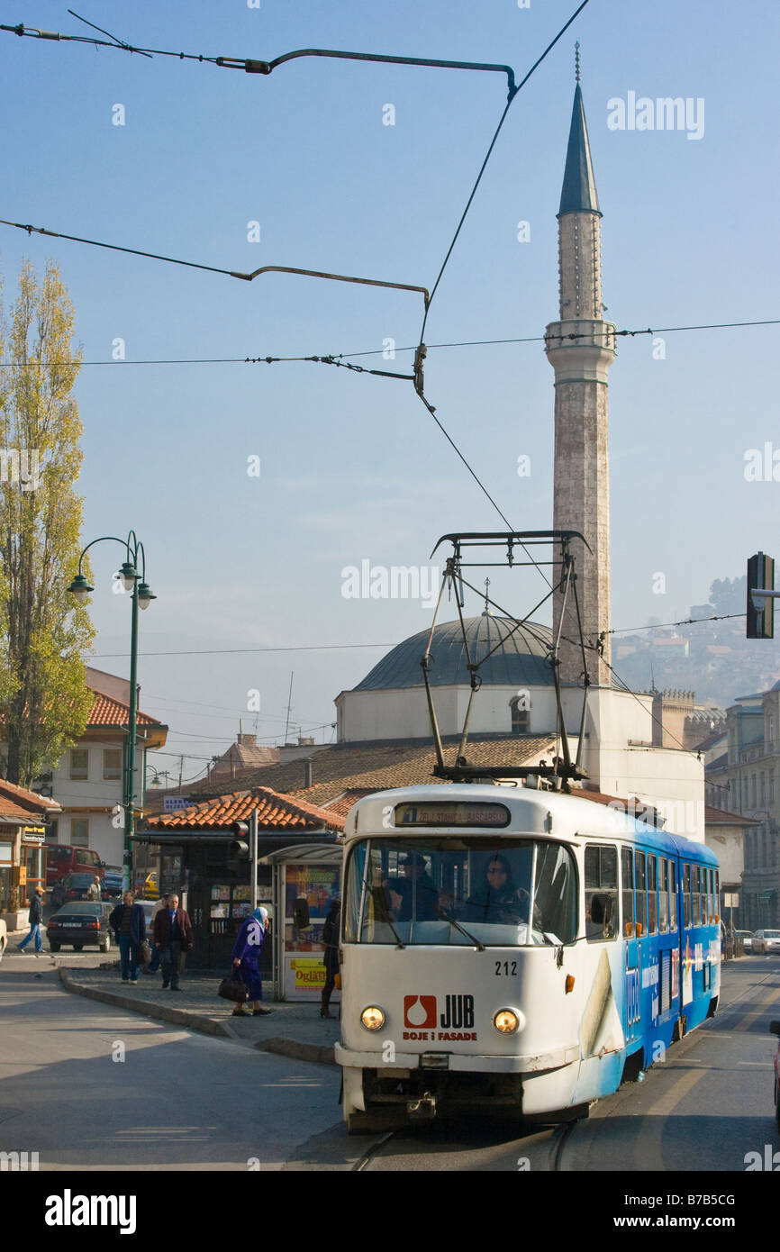 Gazi Husrevbey oder Beys Moschee in Sarajevo Bosnien Stockfoto