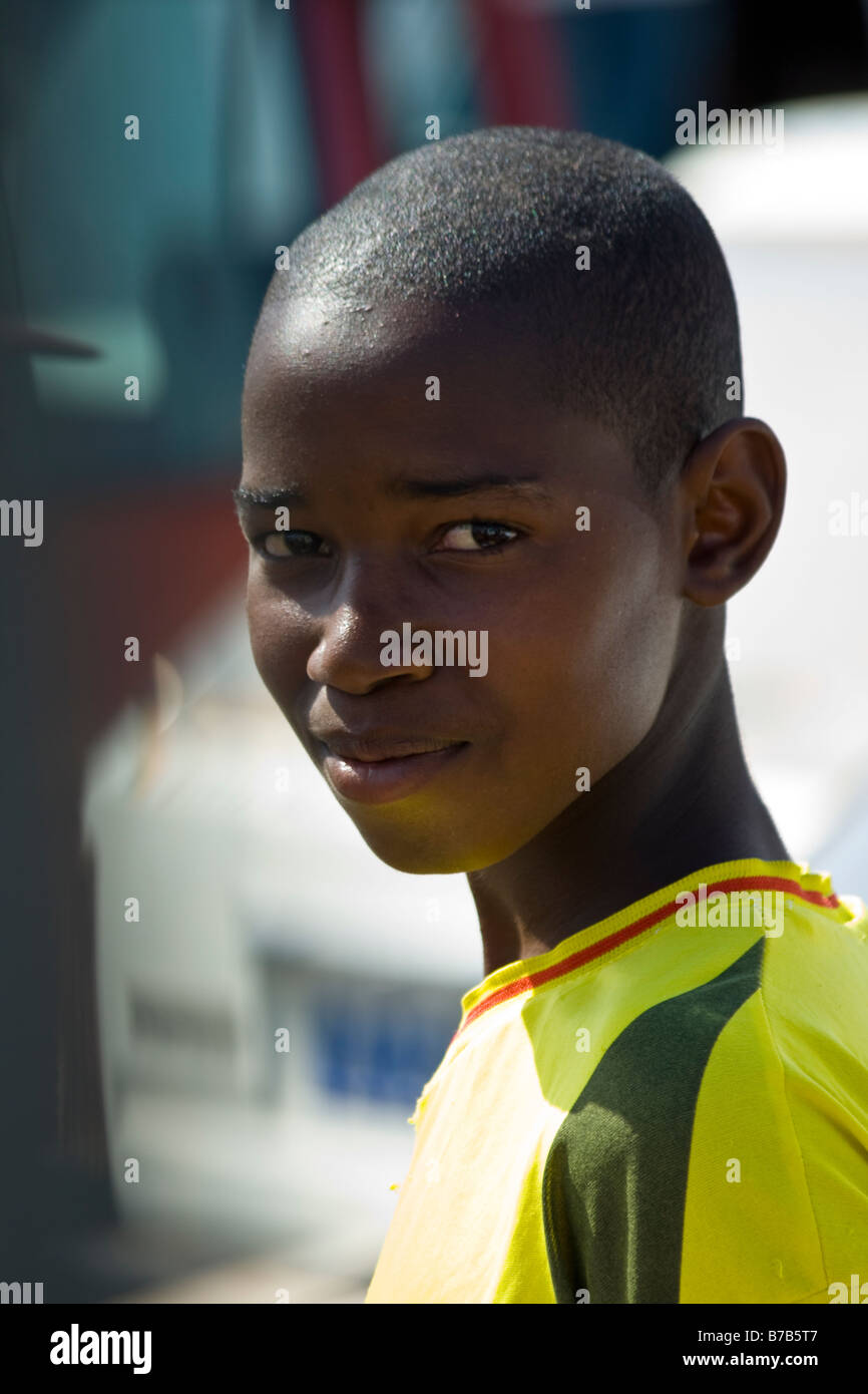 Senegalesische Boy in Dakar-Senegal Stockfoto