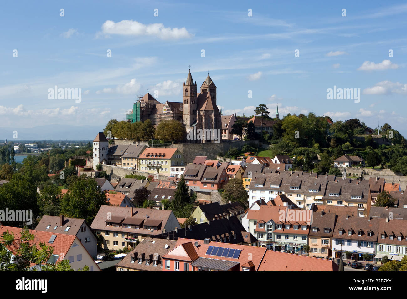 Das romanische Münster St. Stephansmuenster Stockfoto