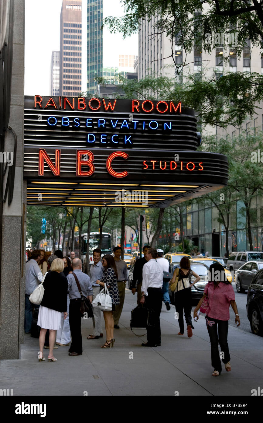 NBC-Studios in New York City Stockfoto