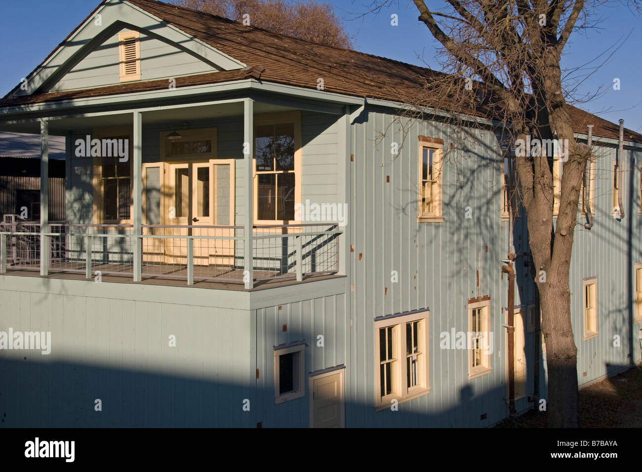 Locke California State Park. Stockfoto