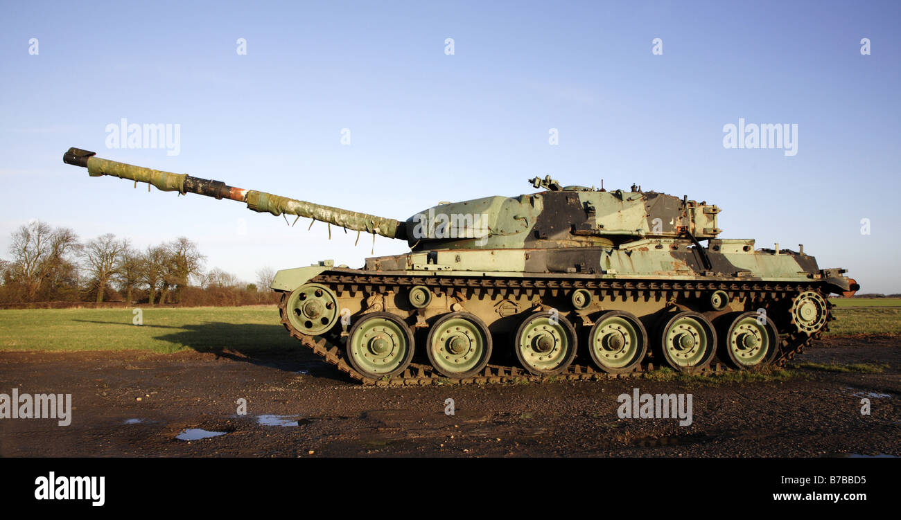 Chieftain Tank Stockfoto