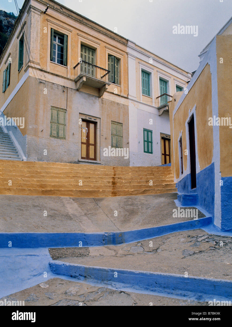 Im klassischen venezianischen Stil Symi Griechische Inseln Griechenland Hellas Stockfoto