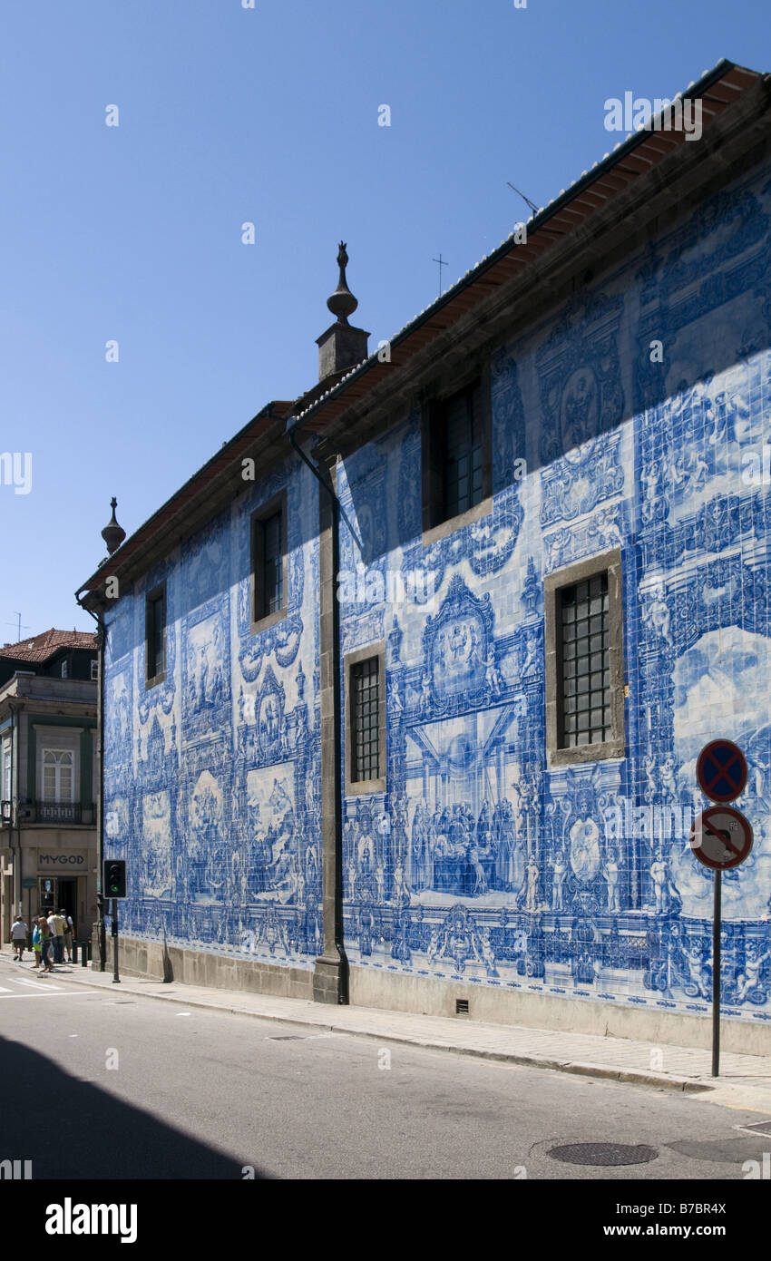 Capela Das Almas, Porto, Portugal Stockfoto