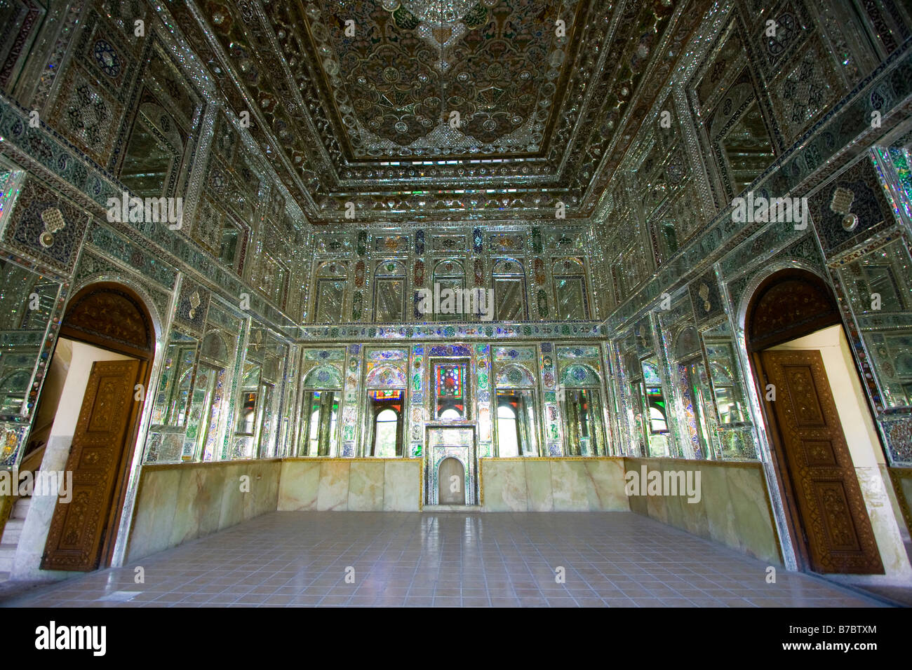 Fars History Museum oder Zinat Ol Molk House in Shiraz, Iran Stockfoto