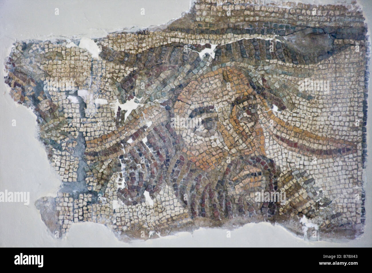 Bishapur römisches Mosaik vom Nationalmuseum in Teheran-Iran Stockfoto