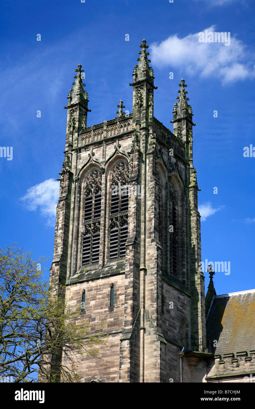 All Saints Englisch Parish Kirche Royal Leamington Spa Stadt Warwickshire County England UK Stockfoto