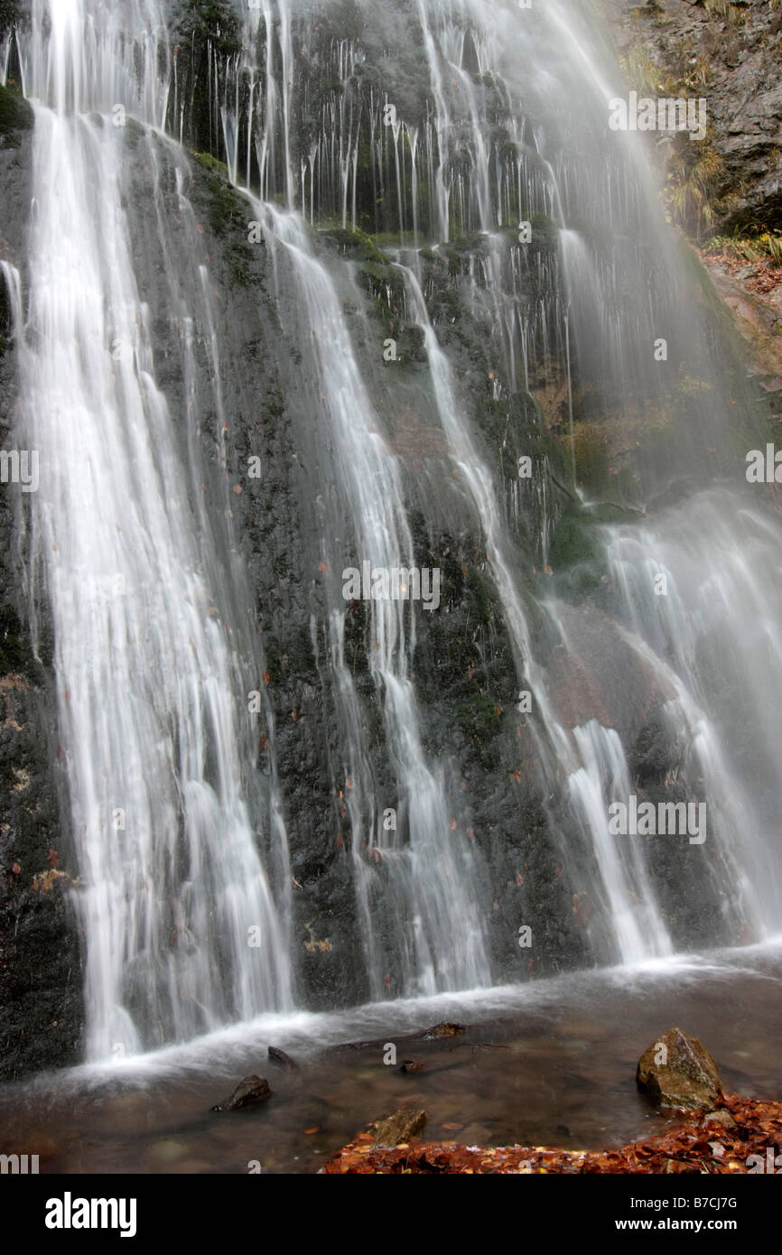 Sutovo Wasserfall, Nationalpark Mala Fatra, Slowakei Stockfoto