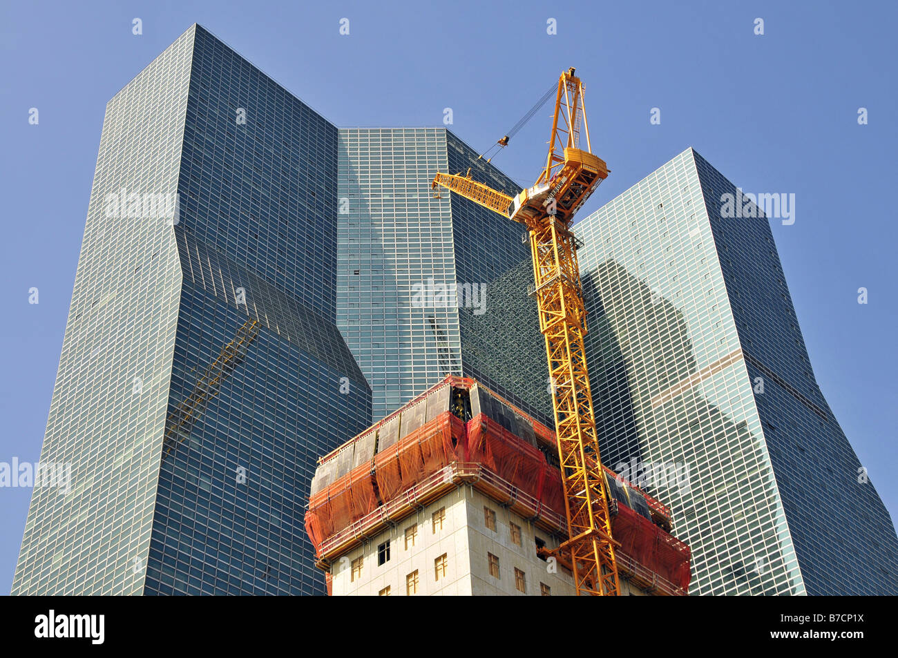 United Nations Plaza Hotel Gebäude, USA, New York City, Manhattan Stockfoto