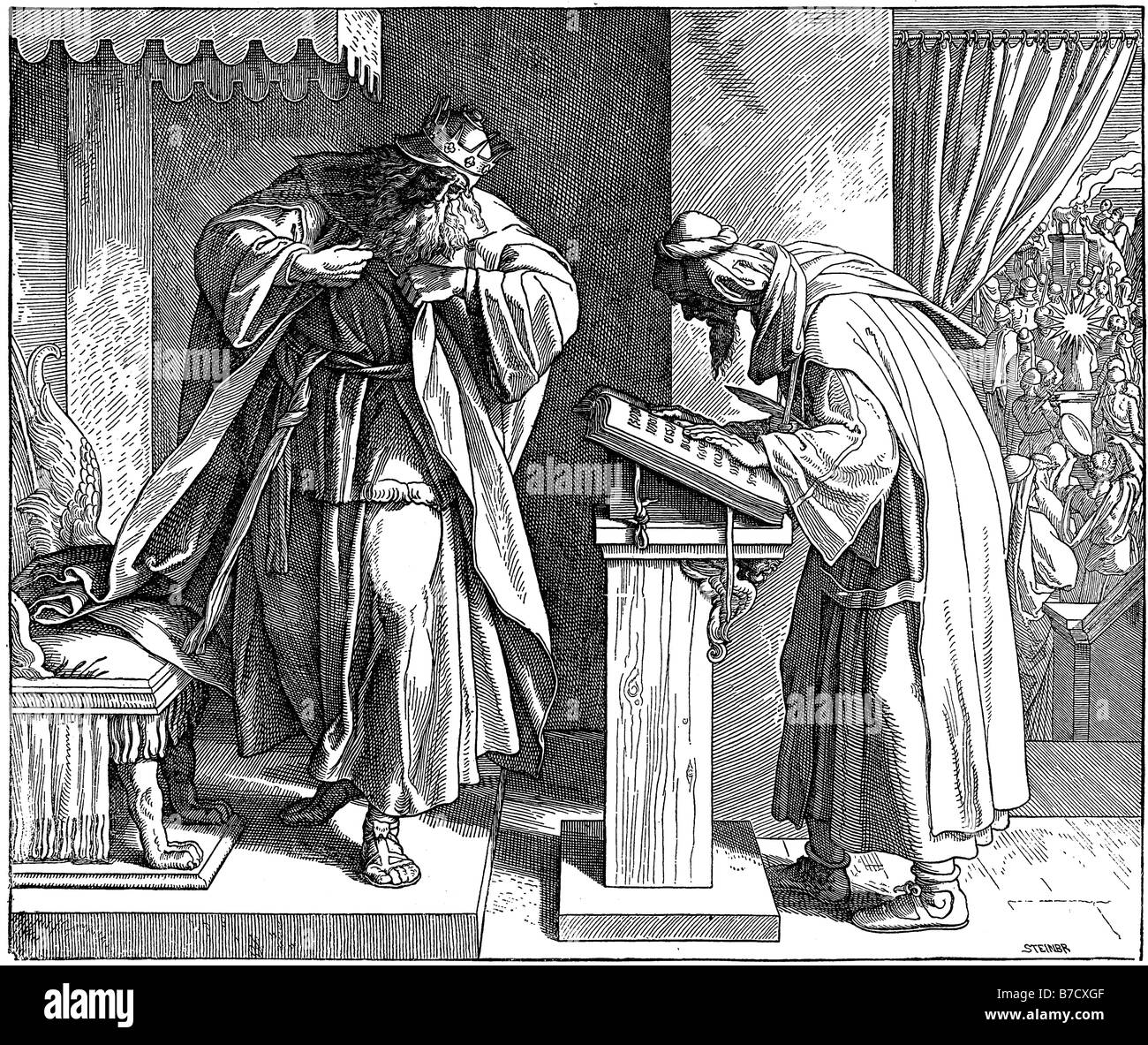 Die Entdeckung des Codes des Gesetzes Stockfoto Die Entdeckung des Codes des Gesetzes Stockfoto