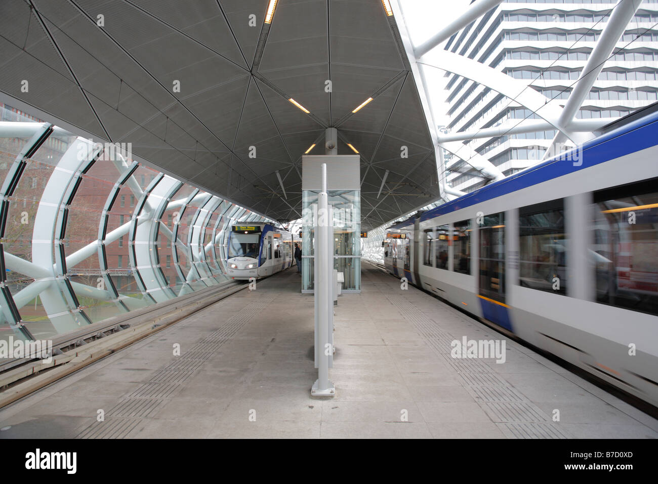 Randstad-Bahn, Straßenbahn, den Haag, Niederlande Stockfoto